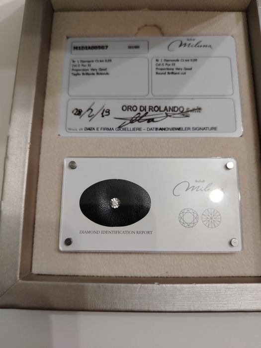 Diamant model briliant cut