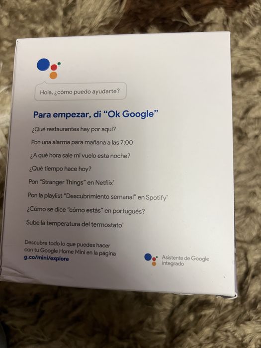 Boxa GOOGLE home mini