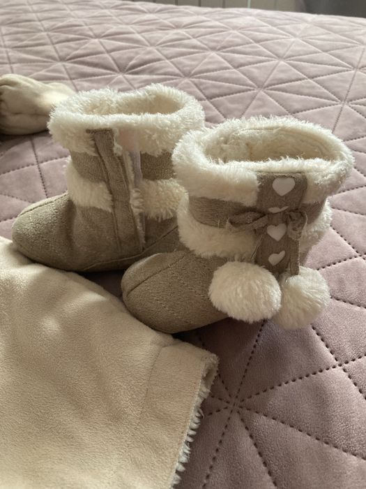 Mothercare бебешки космонавт + ботушки - 3-6 месеца