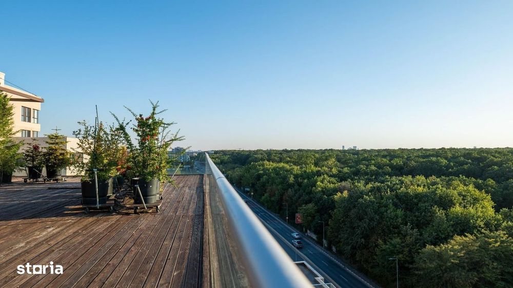 Penthouse spectaculos cu vedere directa la padure I Pipera