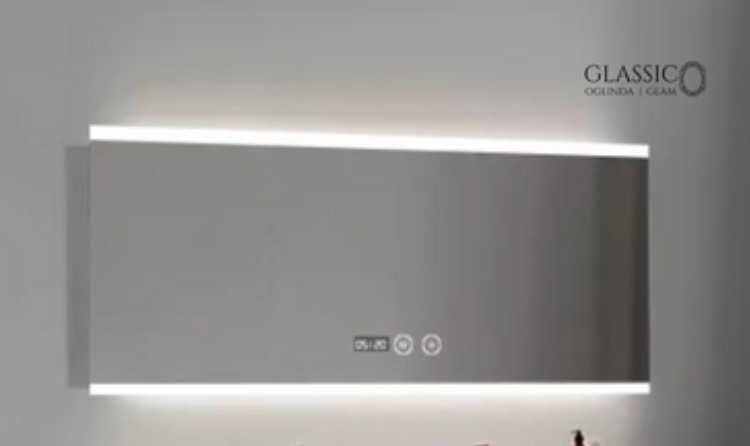 Oglinda LED - Pe Comanda - Oglinda Silver/Gold