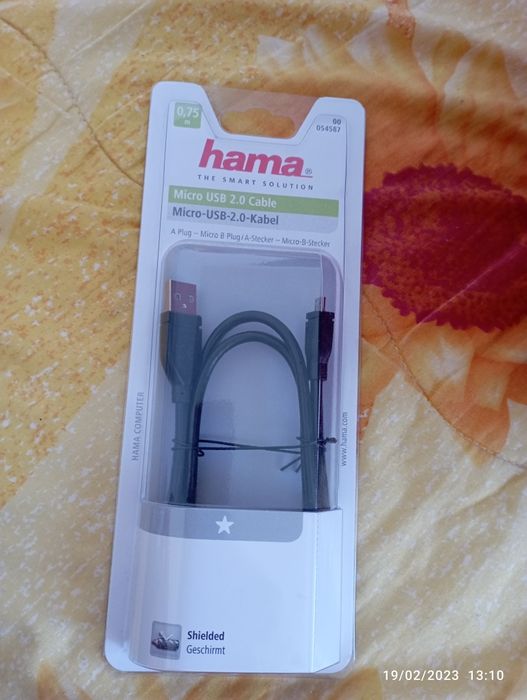 Микро USB  кабел