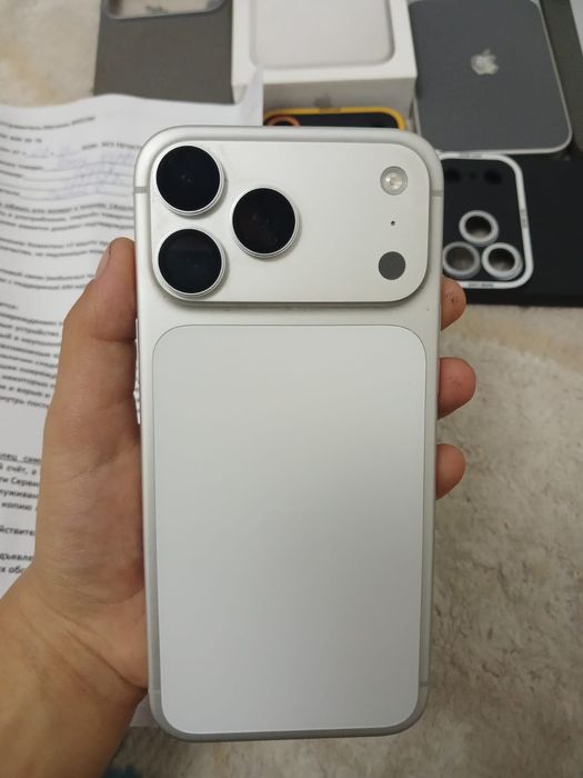 iPhone 17 pro max 256 гб серый