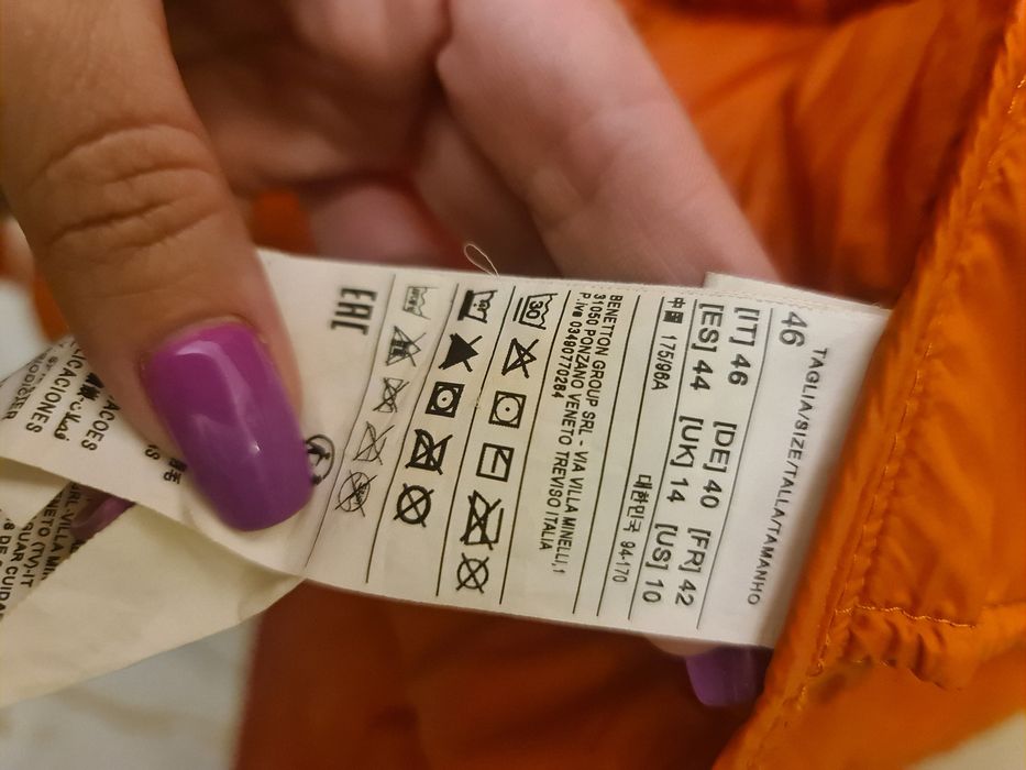 Geaca Benetton,ca noua,superba,marime 14 UK