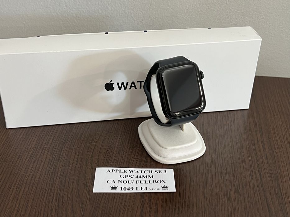 Amanet Royal CB: Apple Watch se 3 44mm gps fullbox ca nou