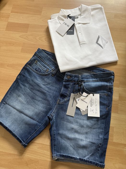 Къси дънкови панталони Dior, Fendi, Dsquared2