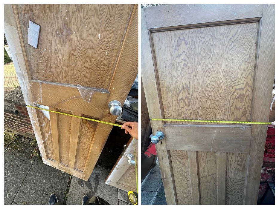 продаваме стари 4 панелни чамови врати