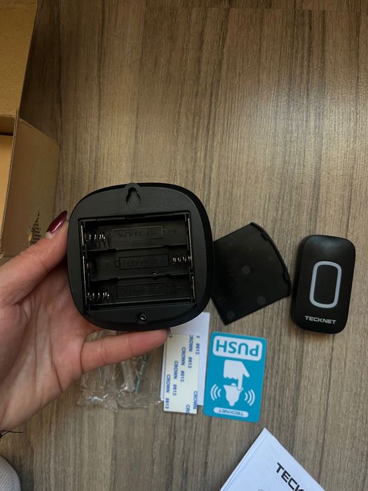 Безжичен звънец – голям обхват, водоустойчив , на батерии