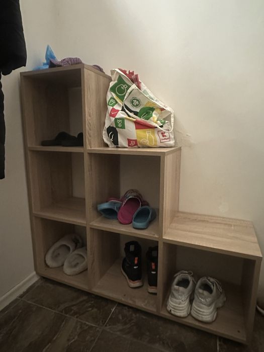 Комплект портманто, пейка и етажерка