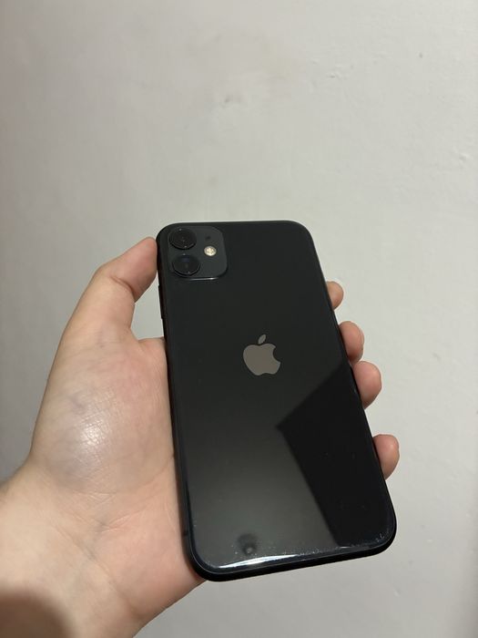 Apple iPhone 11 64GB Black Original – Neverlock, Face ID OK, Complet la Cutie + Husă Cadou