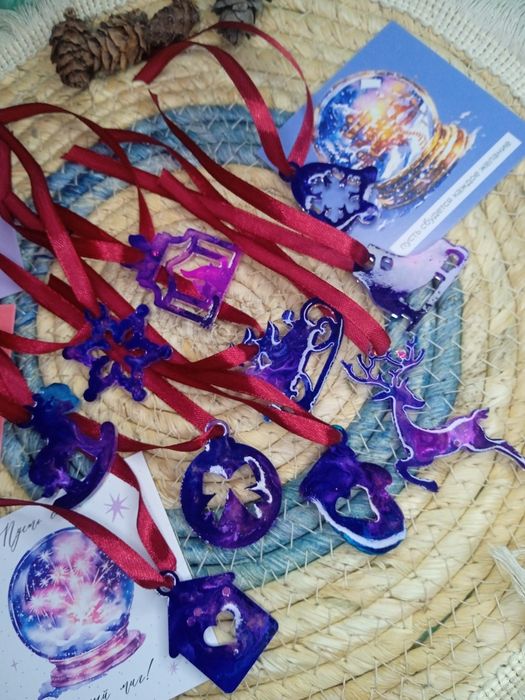 Набор ёлочных игрушек