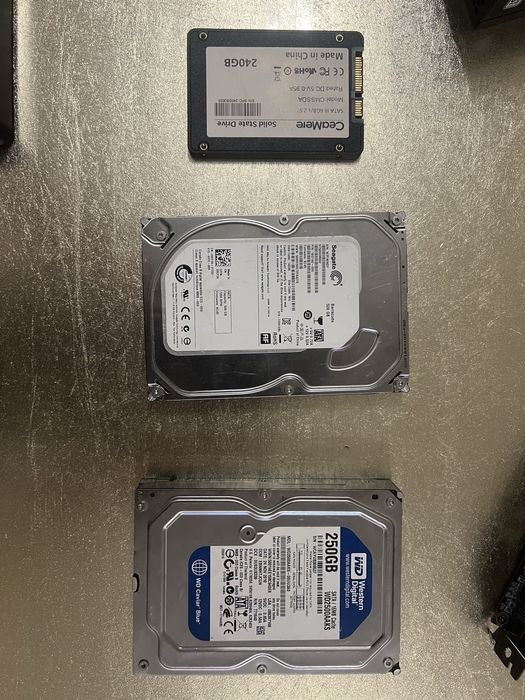 SSD и жоские диски