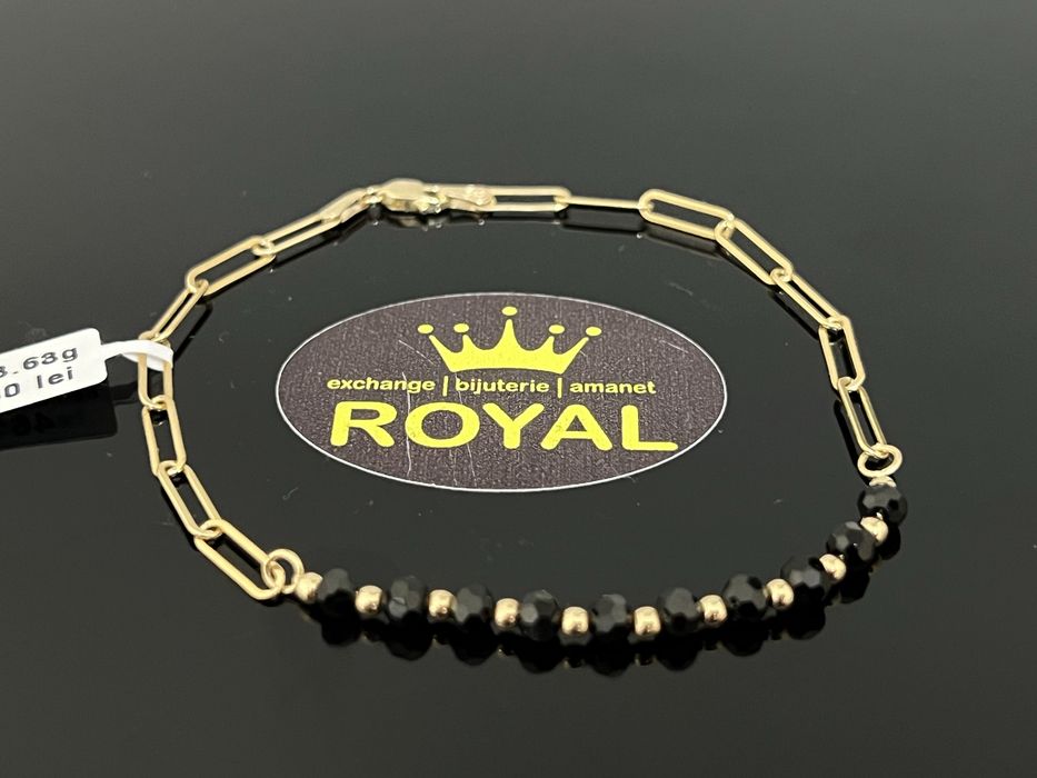 Bijuteria Royal CB : Bratara unisex aur 14k 3,63gr