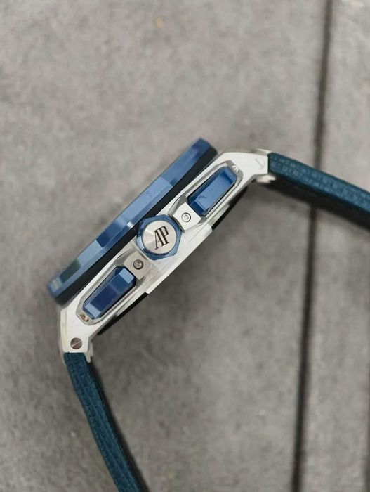 audemars piguet offshore сребристо/синьо DDF
