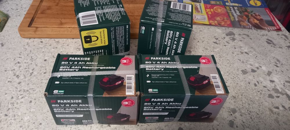 Acumulatori parkside 4 ah