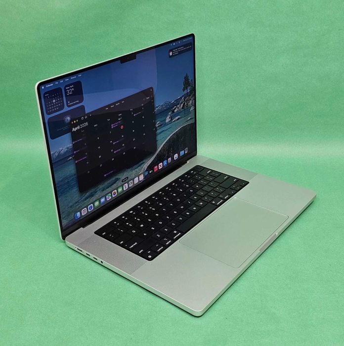 Apple MacBook Pro A2485 16" Silver Laptop M1 Pro 16/512GB SSD-2021 yil