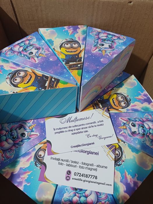 Cutii felie de tort!