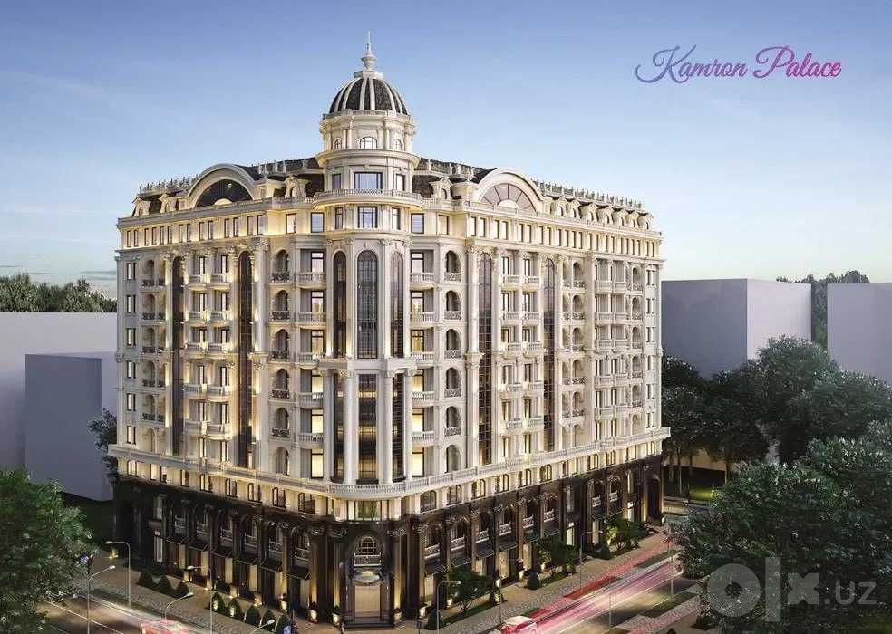 ЦЕНТР‼️ ЖК Kamron Palace 3х комнатная квартира 83м2 коробка: Юнусабад