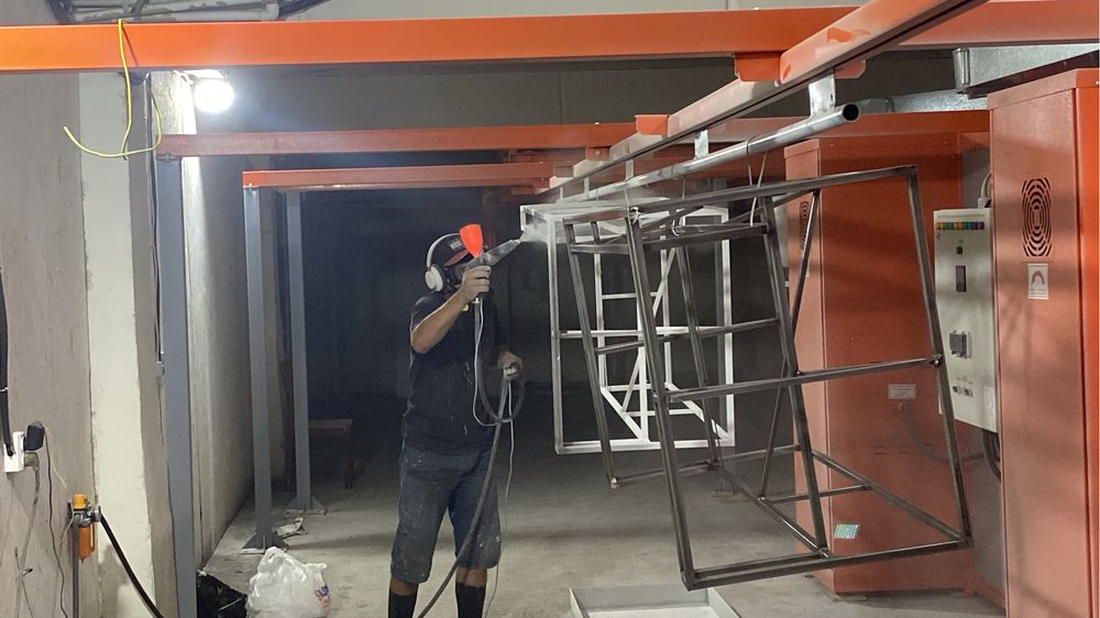 Порошковая покраска металла