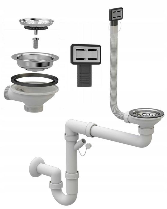 Компактна гранитна мивка Granitan TUGA 28см