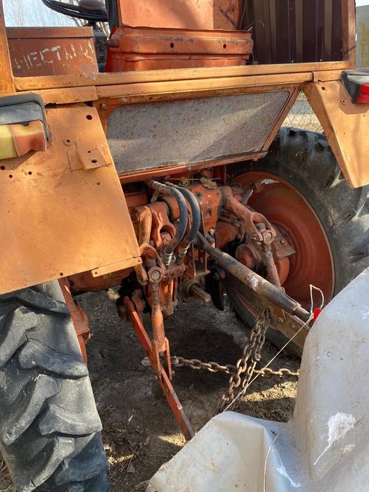 Т-25 трактор с роторной косилкой