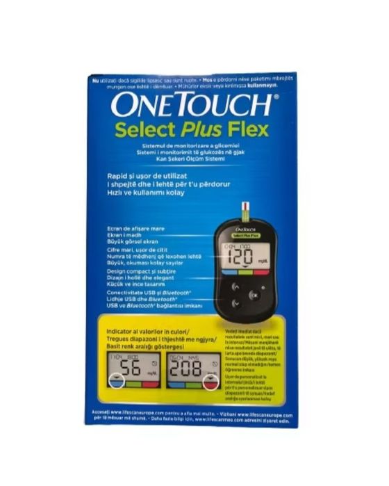 Glucometru One Touch, model Select Plus Flex de la LifeScan