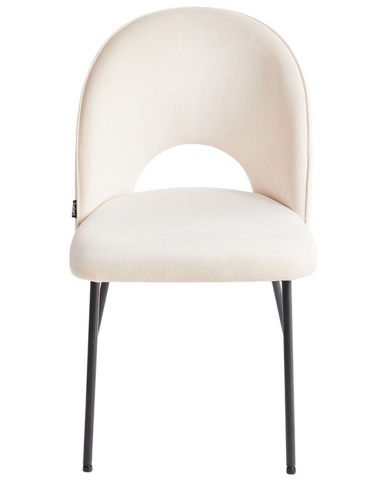 NOU Set 2 scaune "COVELO", catifea