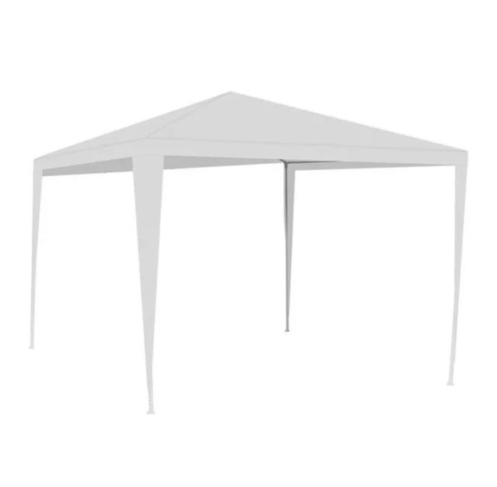 Cort pavilion de gradina 3×3m alb