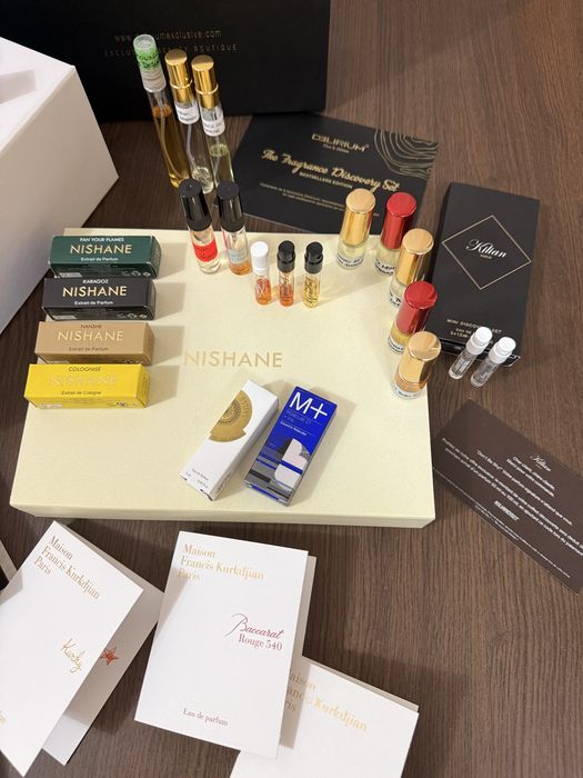 Нишови парфюмни отливки и семпъли Amouage,Nishane,Ex Nihilo,MFK и др