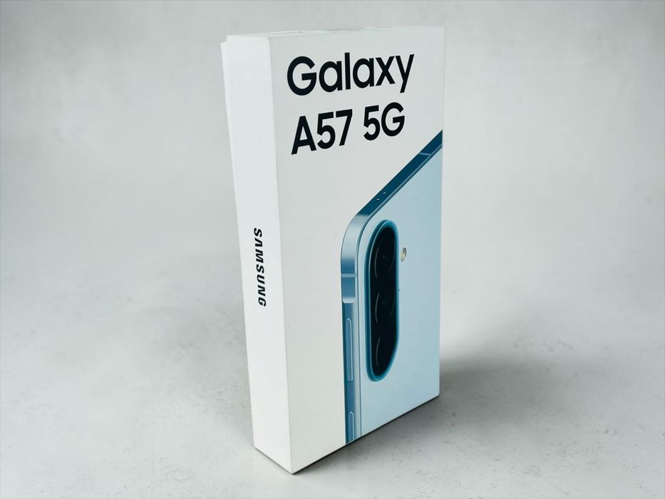 НОВ! Samsung Galaxy A57 5G 256GB 8RAM Icyblue 2г. Гаранция!