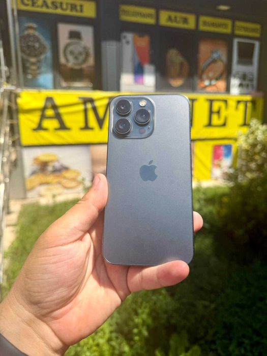 iPhone 13 Pro / 128GB / Graphite / 100% Baterie - Impecabil