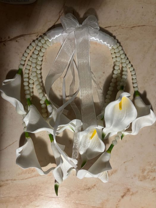 Buchete flori mireasă artificiale