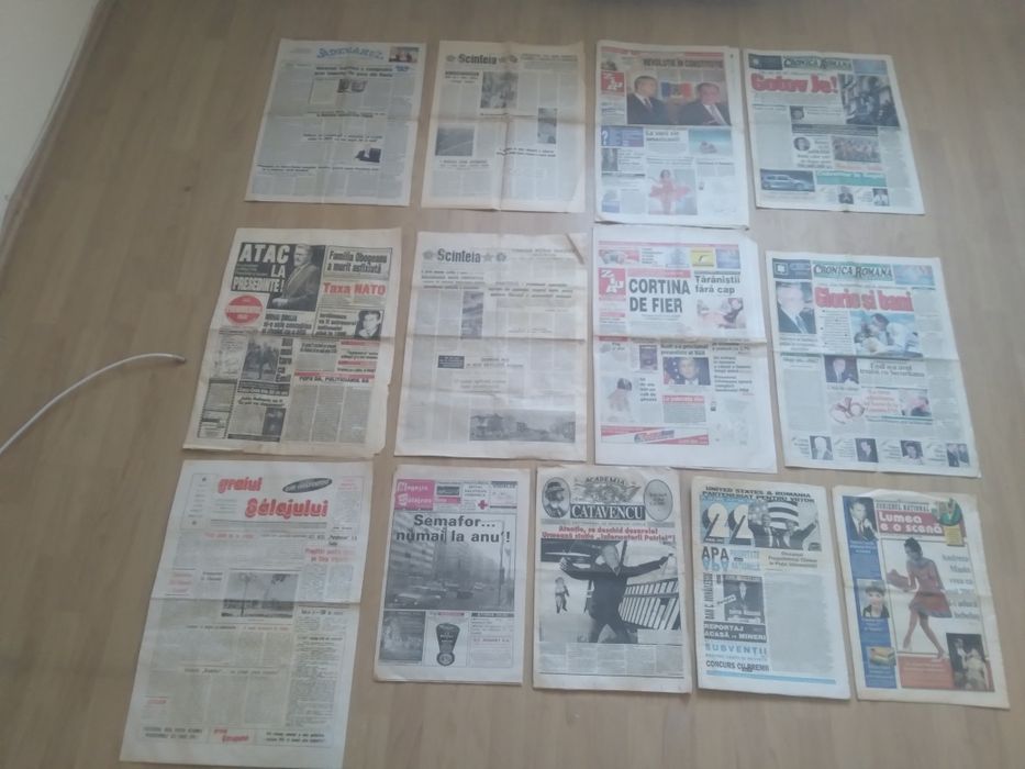 Ziar din perioada ceausescu