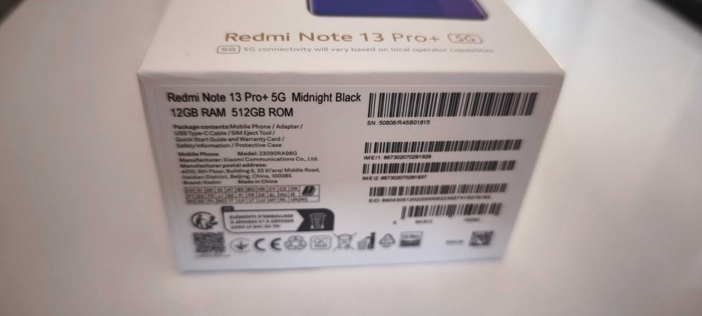 Xiaomi Redmi Note 13 Pro+ 5G 512GB