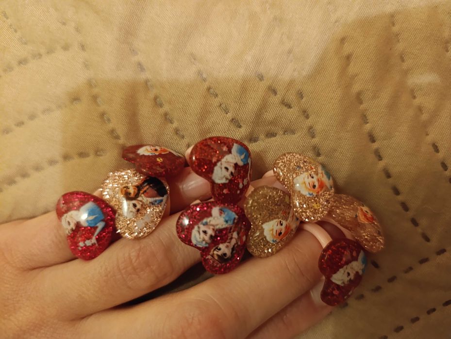 Лот пръстенчета Елза и Анна