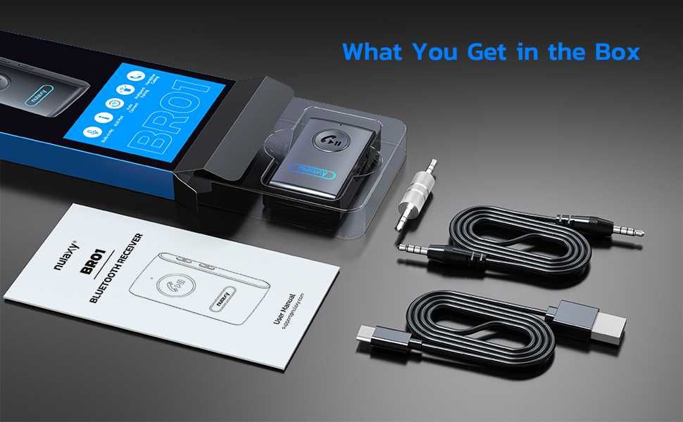 Nulaxy Bluetooth 5.0 трансмитер за телефон,Stereo