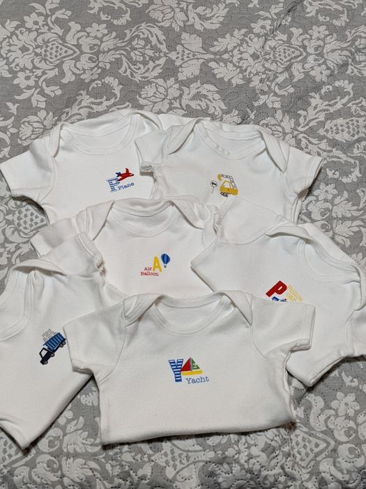 Бебешки дрешки рр62/68(летни,дънки,ромпър,бодита)