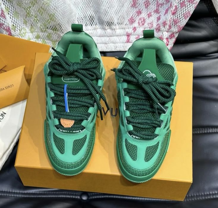 adidasi sneakers louis vuitton skate green