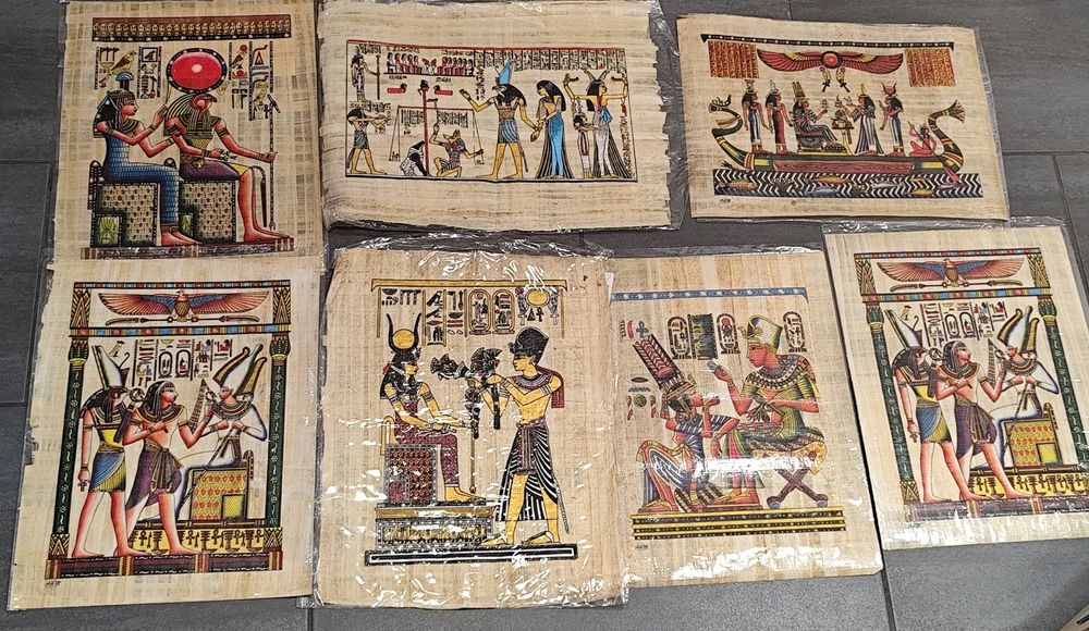 Египетски Картини / Папируси / Колекция