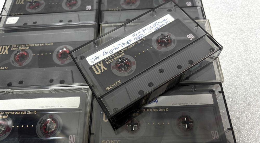 Аудио Касети Sony UX 90 Type II (CrO2) Position High Bass Extra