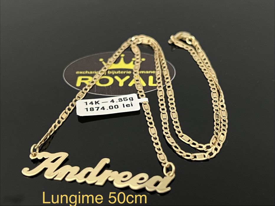 Bijuteria Royal CB: Lant Andreea aur 14k 4,35gr