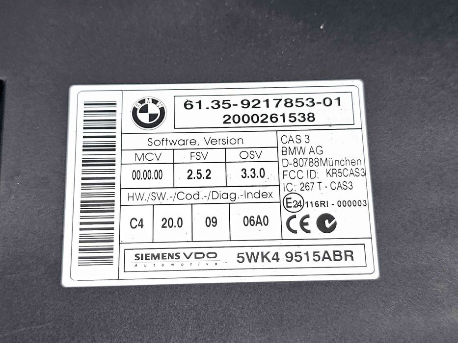 Modul confort Bmw 1 (E81, E87) [Fabr 2004-2010] 9217853