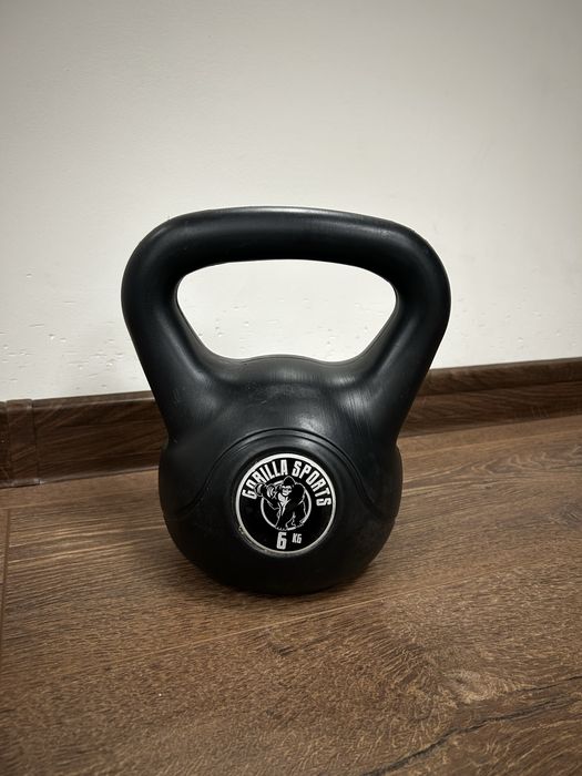 Пудовка черна Gorilla Sports 6кг