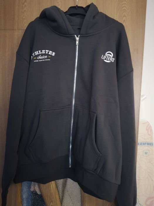 Hanorac nou XL gri inchis