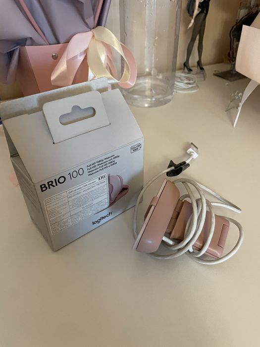 Logitech Brio 100 (Rose/Pink)                     …