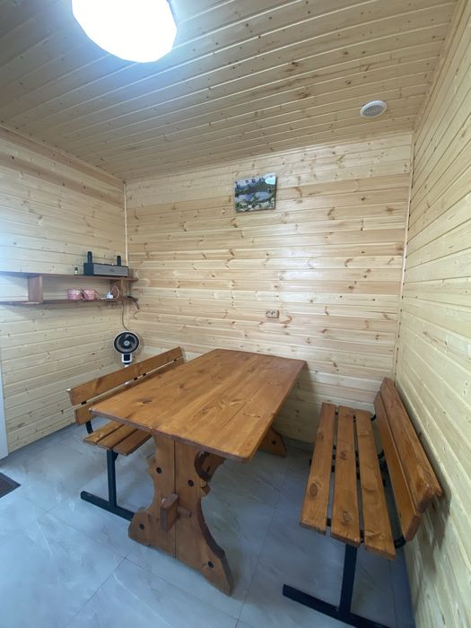 Баня на дровах .