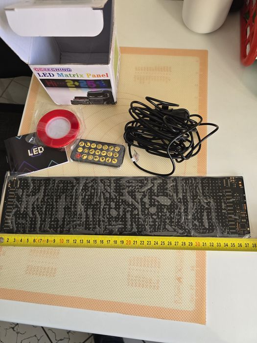 Panou LED Matrix 9 x 37 cm