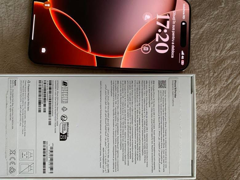 Vand iphone 16 pro max