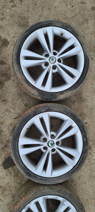 Jante roti R18 Skoda Octavia 2 VRS originale 225/40r18 et51