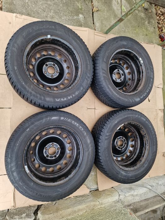 235 60 R 16 jante tabla cu cauciucuri de iarna DOT 2018 ~ 5 x 108 ET50